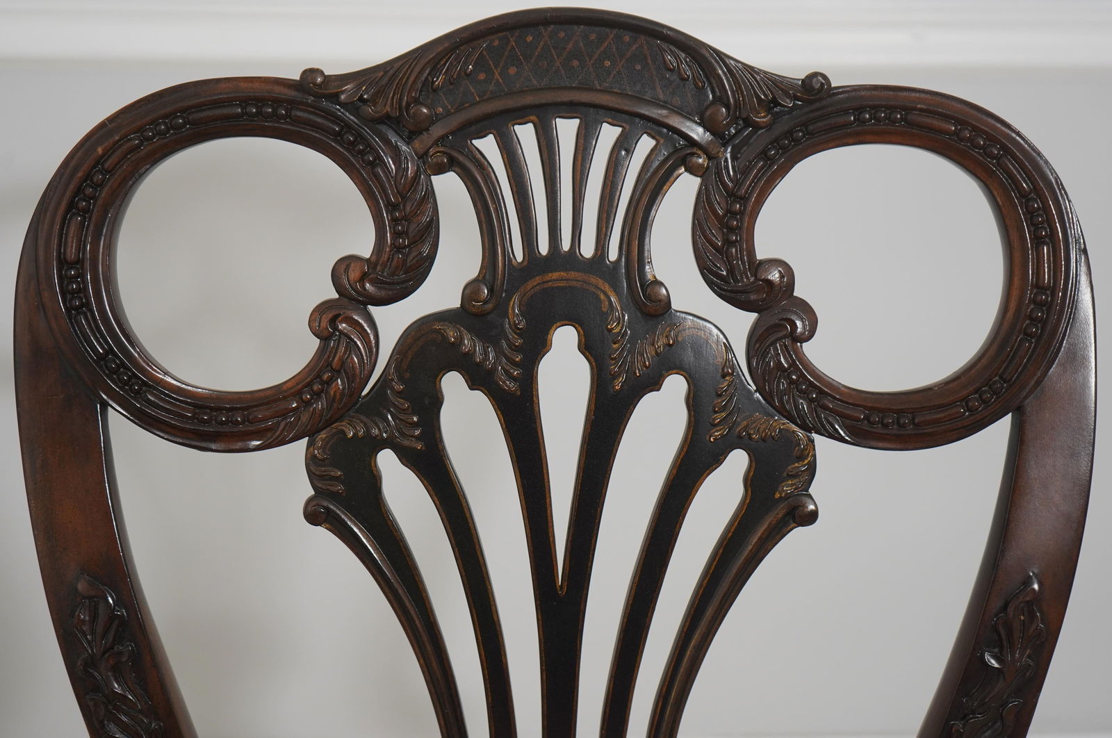 Set of 8 Maitland Smith Georgian Dining Room Chairs - 5