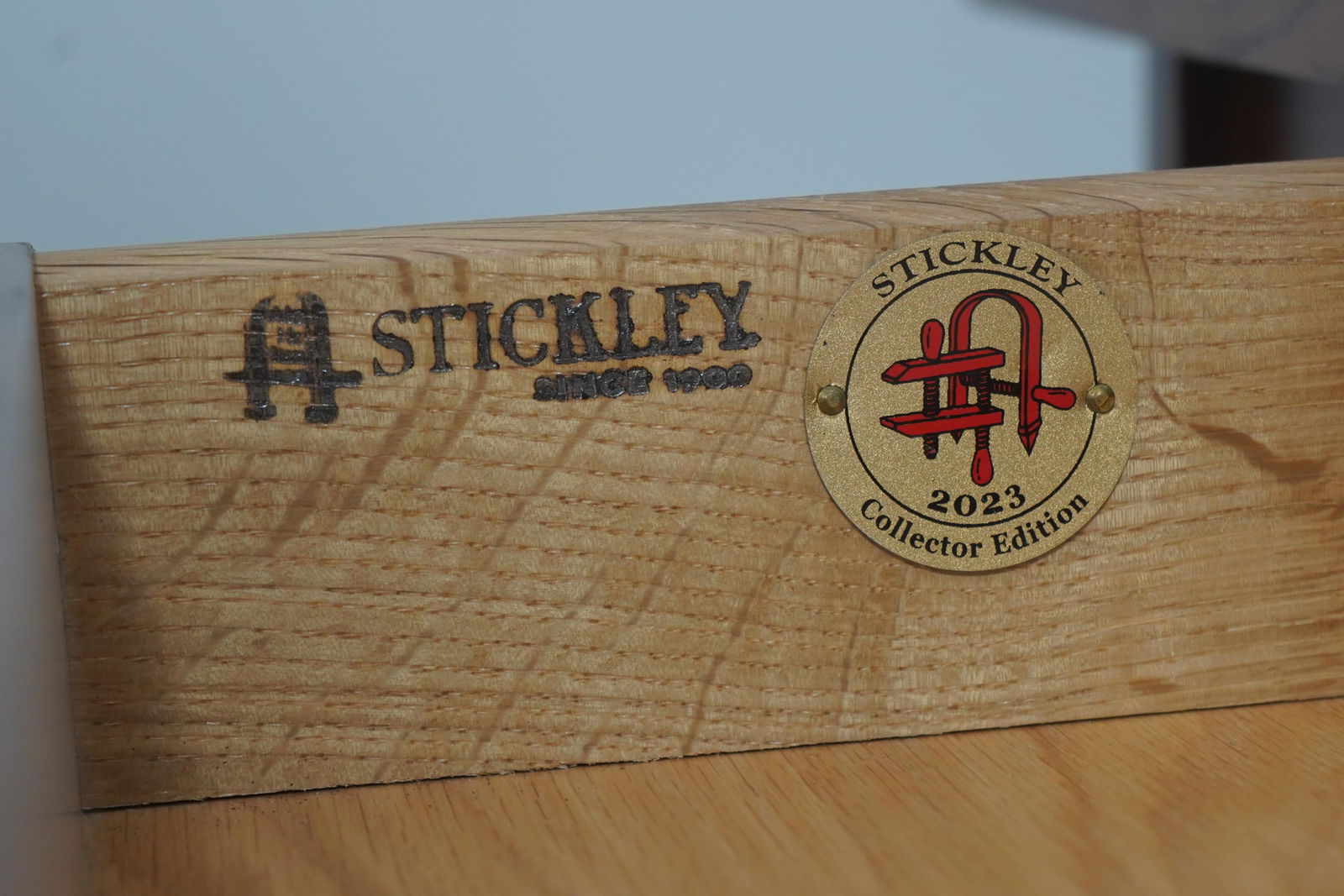 Stickley 1 Drawer Mission Oak Console Bookcase Table ~ Rare - 15