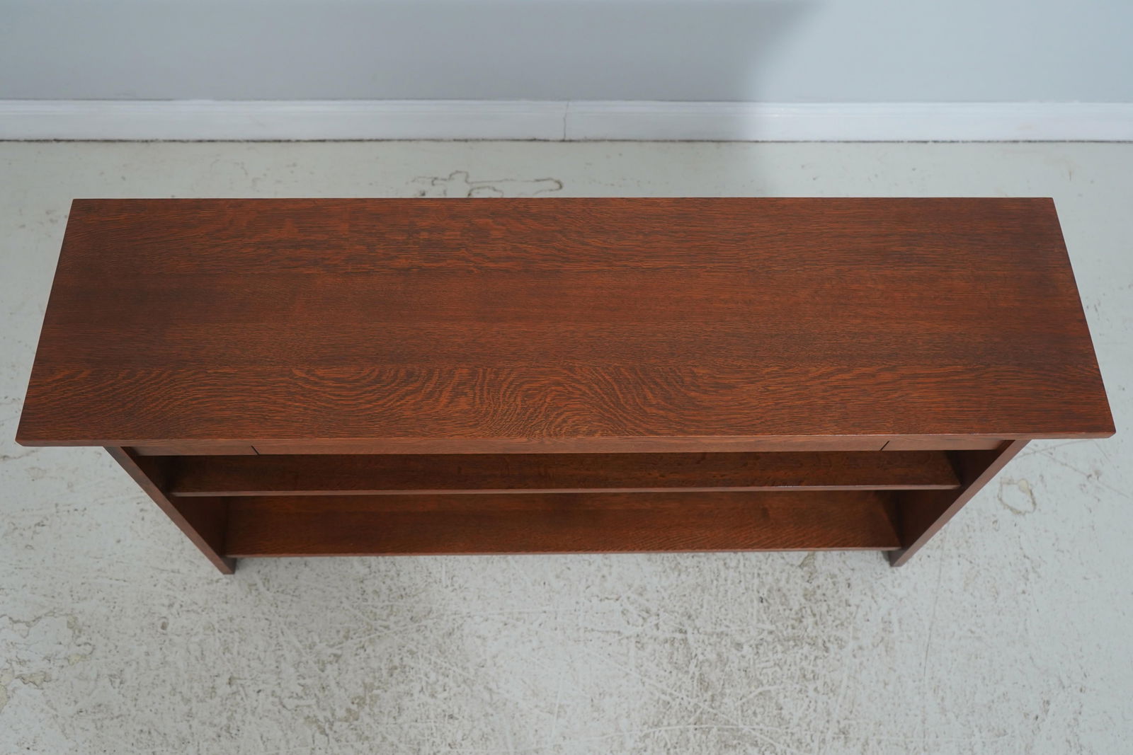 Stickley 1 Drawer Mission Oak Console Bookcase Table ~ Rare - 5