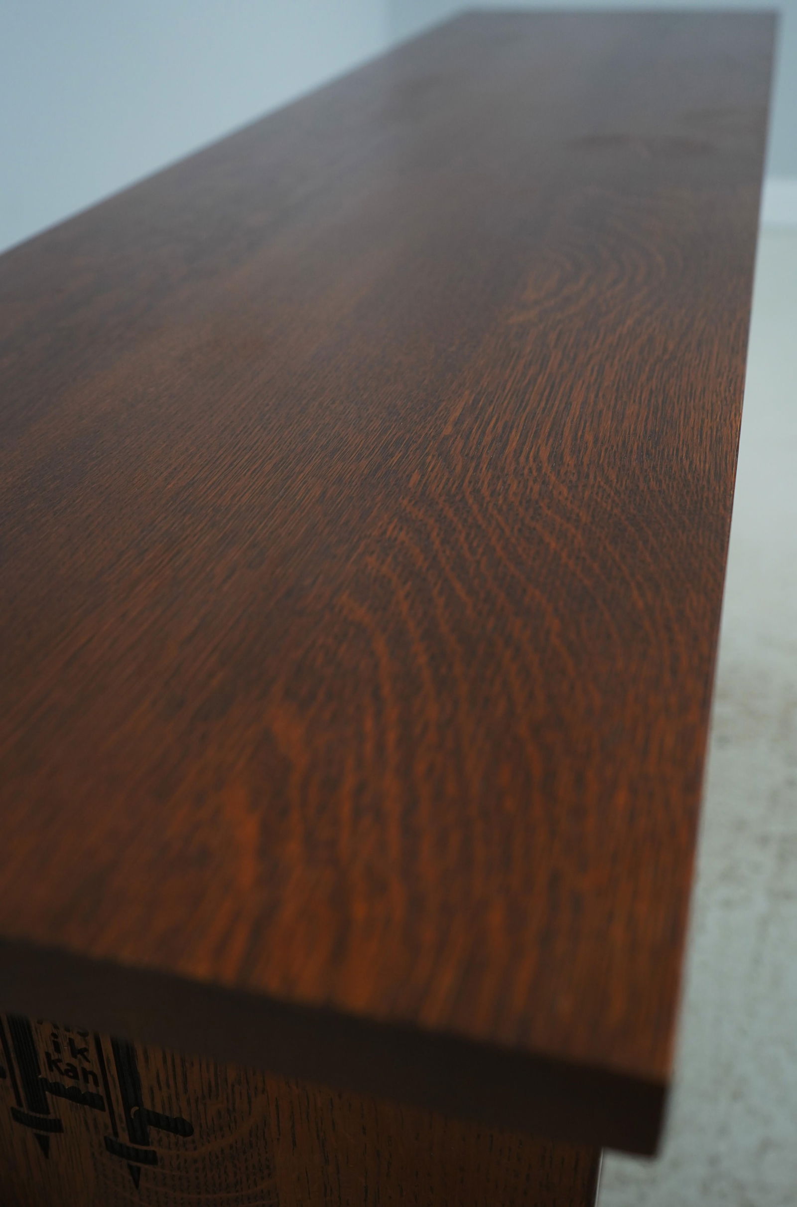 Stickley 1 Drawer Mission Oak Console Bookcase Table ~ Rare - 7