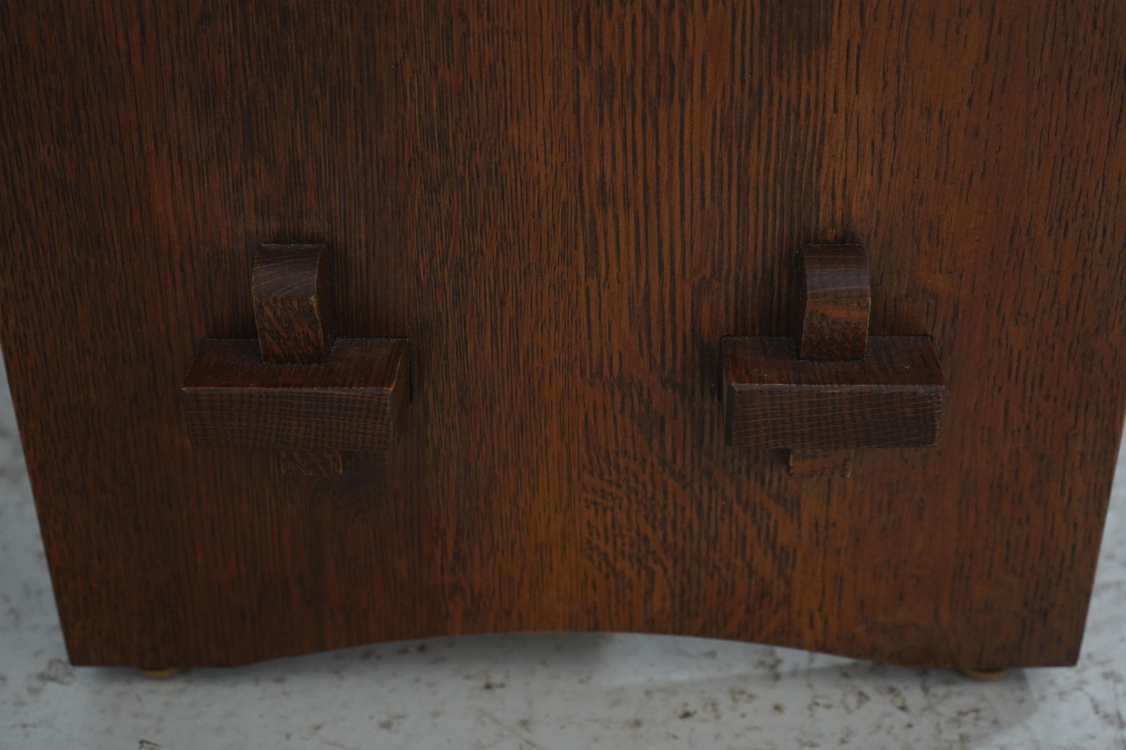 Stickley 1 Drawer Mission Oak Console Bookcase Table ~ Rare - 9