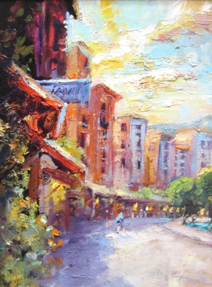 Steven Quartly Impressions of St. Jean Limited Edition Canvas Giclee 43/200 - 5