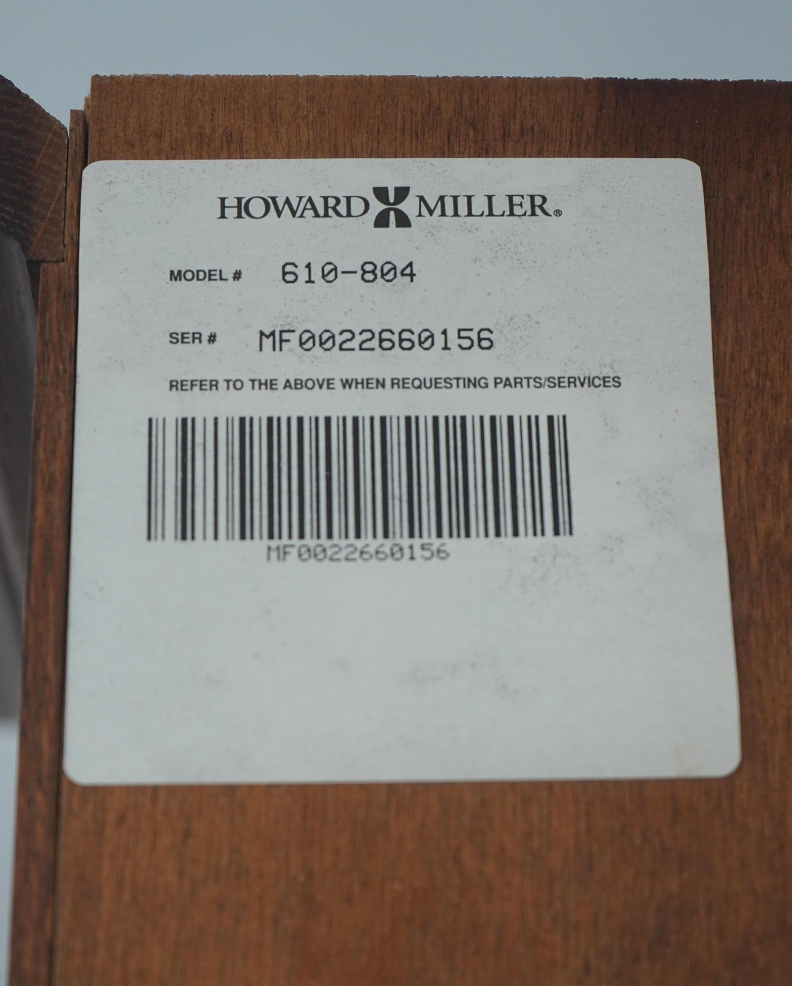 Howard Miller Mission Oak Grandfather Hall Clock - 18