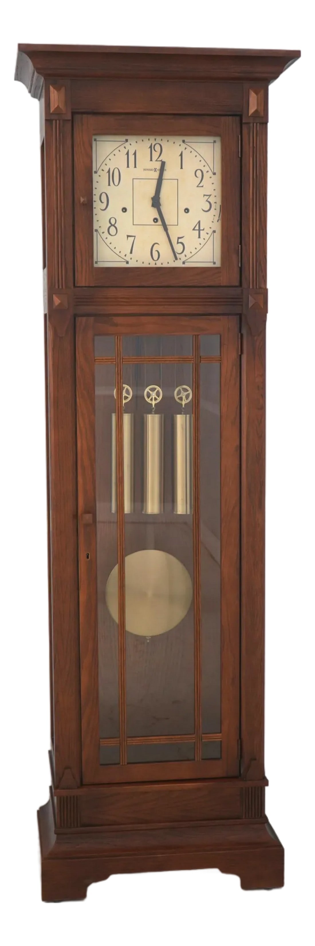 Howard Miller Mission Oak Grandfather Hall Clock (1 of 18)