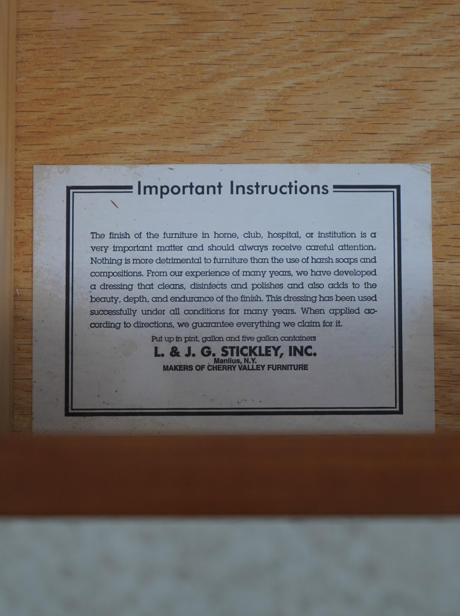 Stickley 21st Century Collection Cherry Nightstand - 18