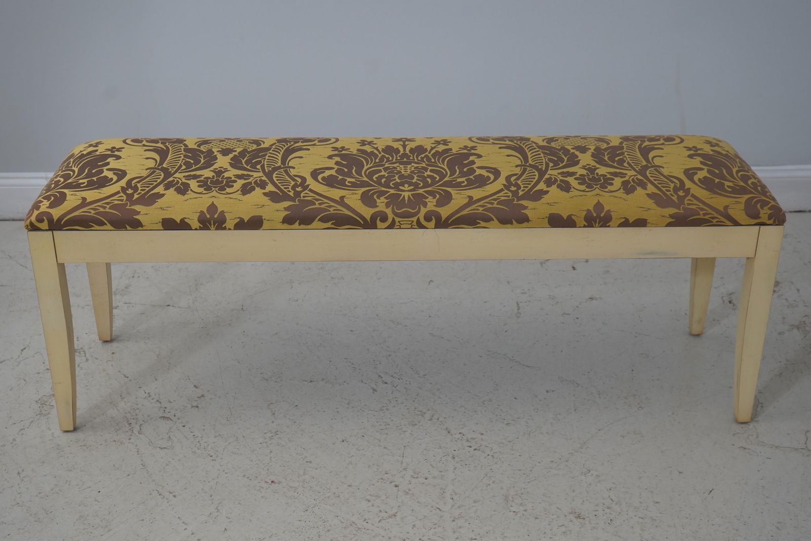 Henkel Harris Paint Frame Upholstered Window Bench - 2