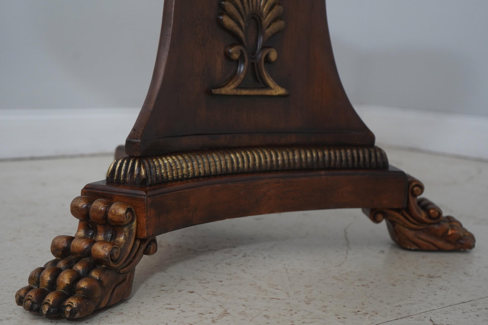 Maitland Smith Round Empire Style Inlaid Top Center Table - 5