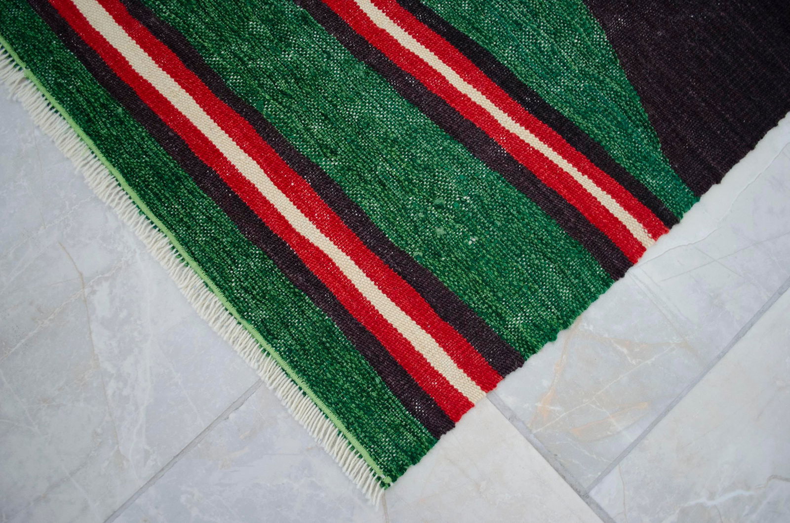 Pablo Picasso - Woman With Yellow Hair - Inspired Hand Woven Area Rug - Wall Rug , Wool 3"² - 16