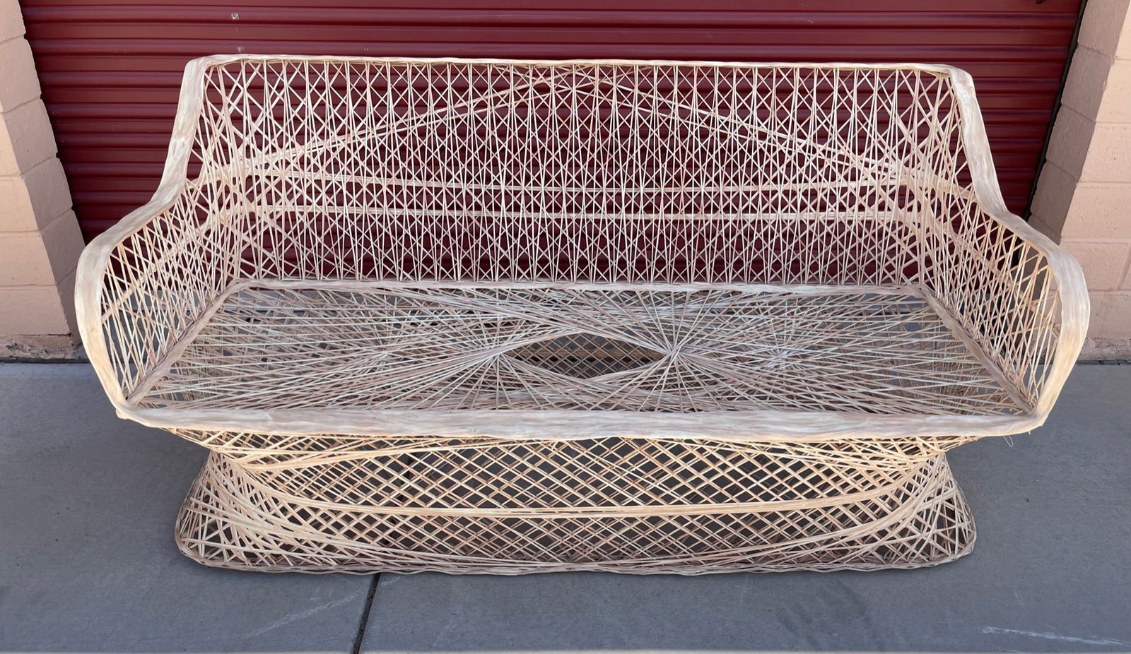 1960s Mid-Century Russell Woodard Style Spun Fiberglass Sofa - 3