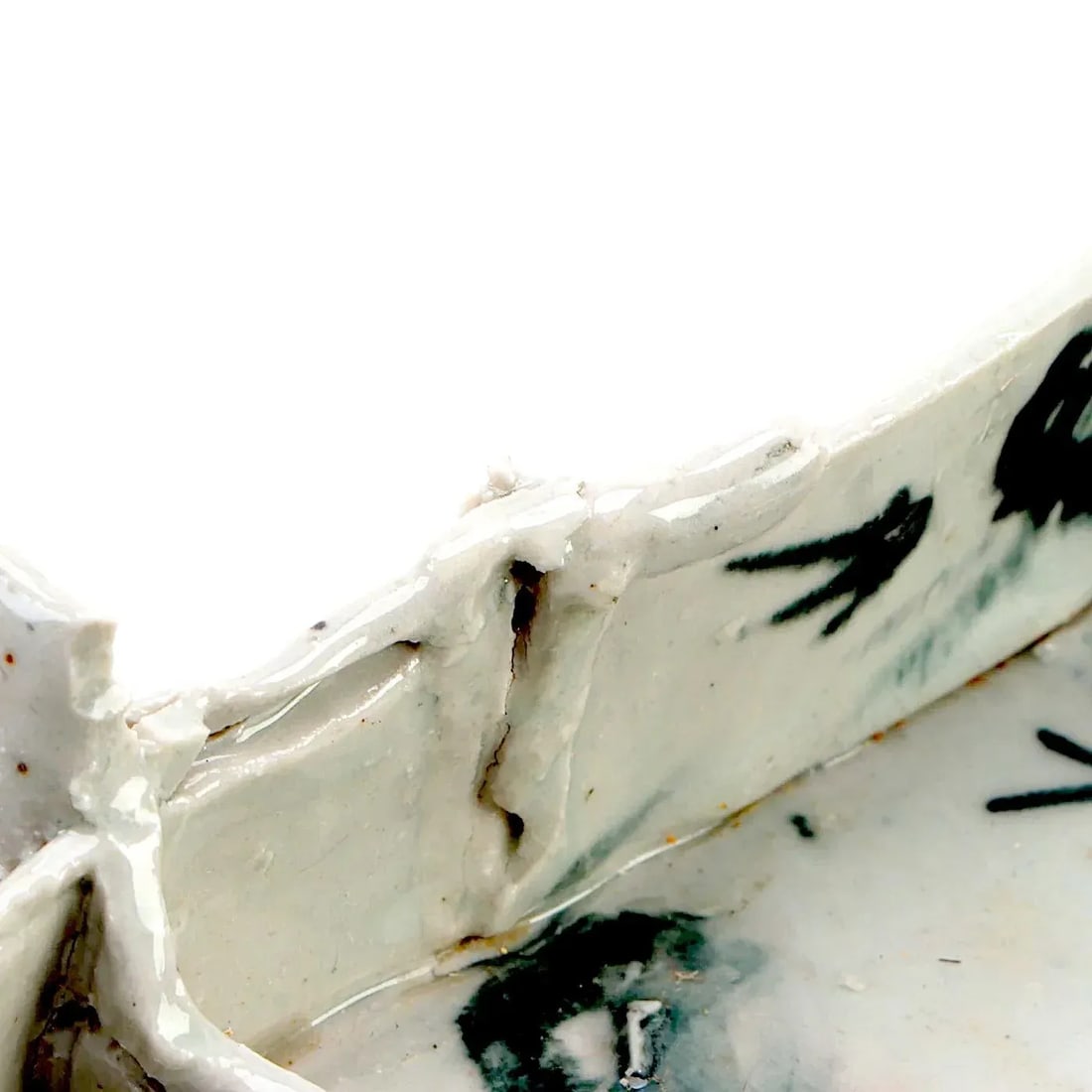 Chinoiserie Studio Pottery Tea Tray by Kenneth Russell Ferguson - 9