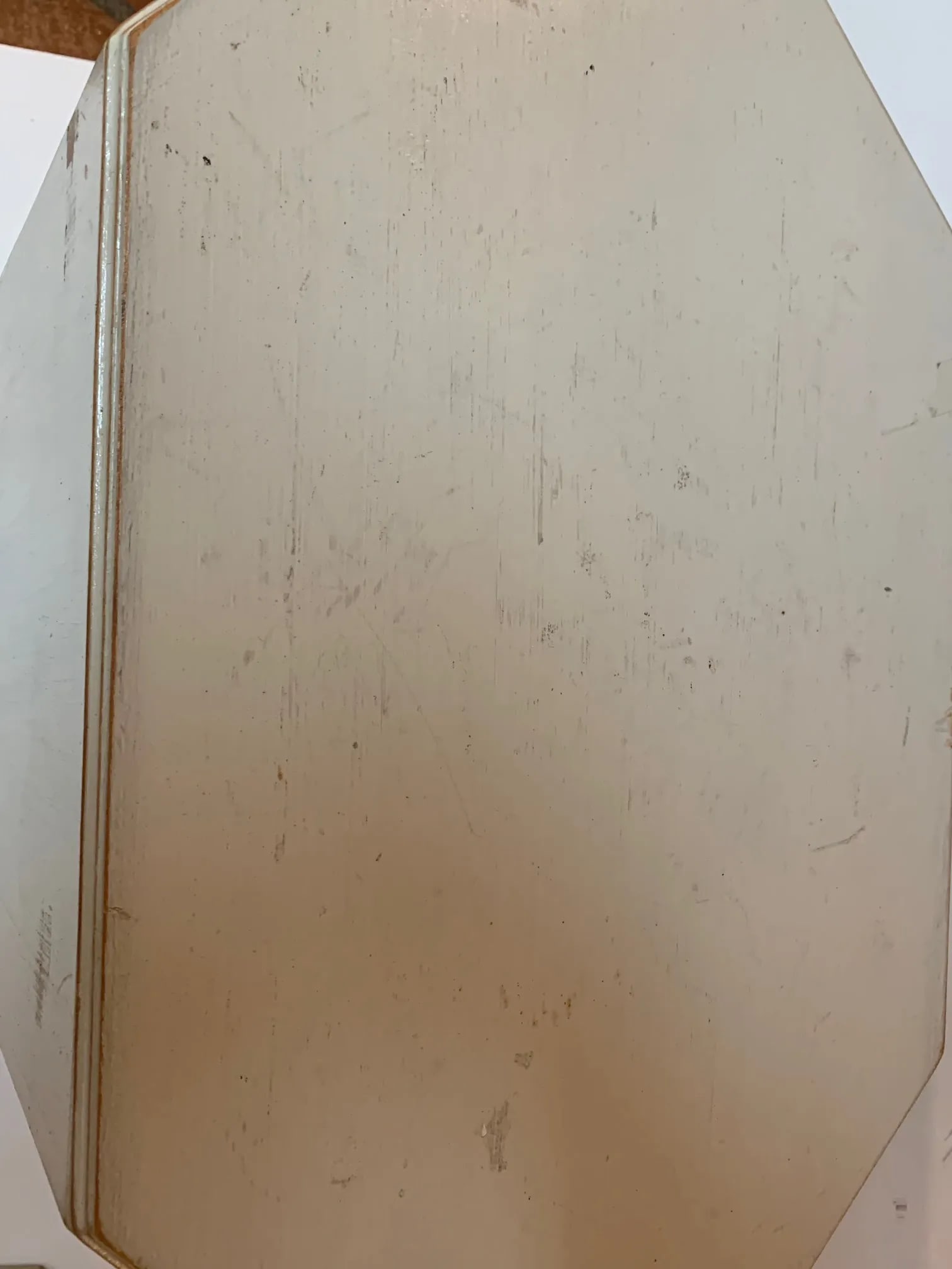 Neoclassical Octagonal Gray Painted Pedestals -A Pair - 5