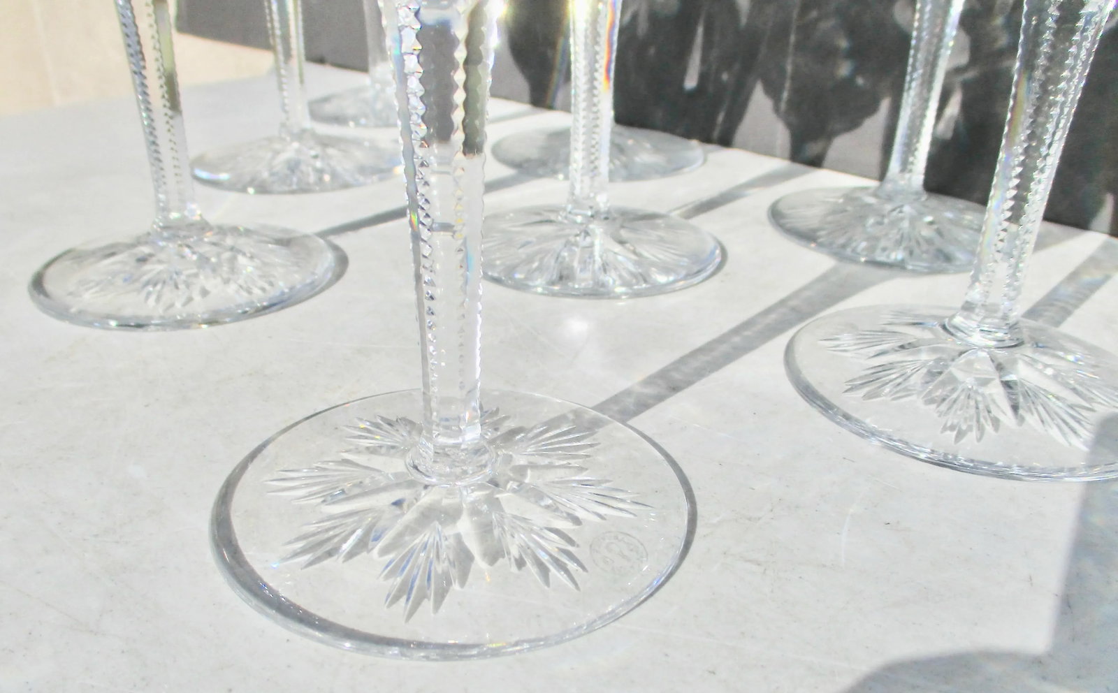 Baccarat Lagny Clear Crystal Water Glass -A Set of 11 - 5