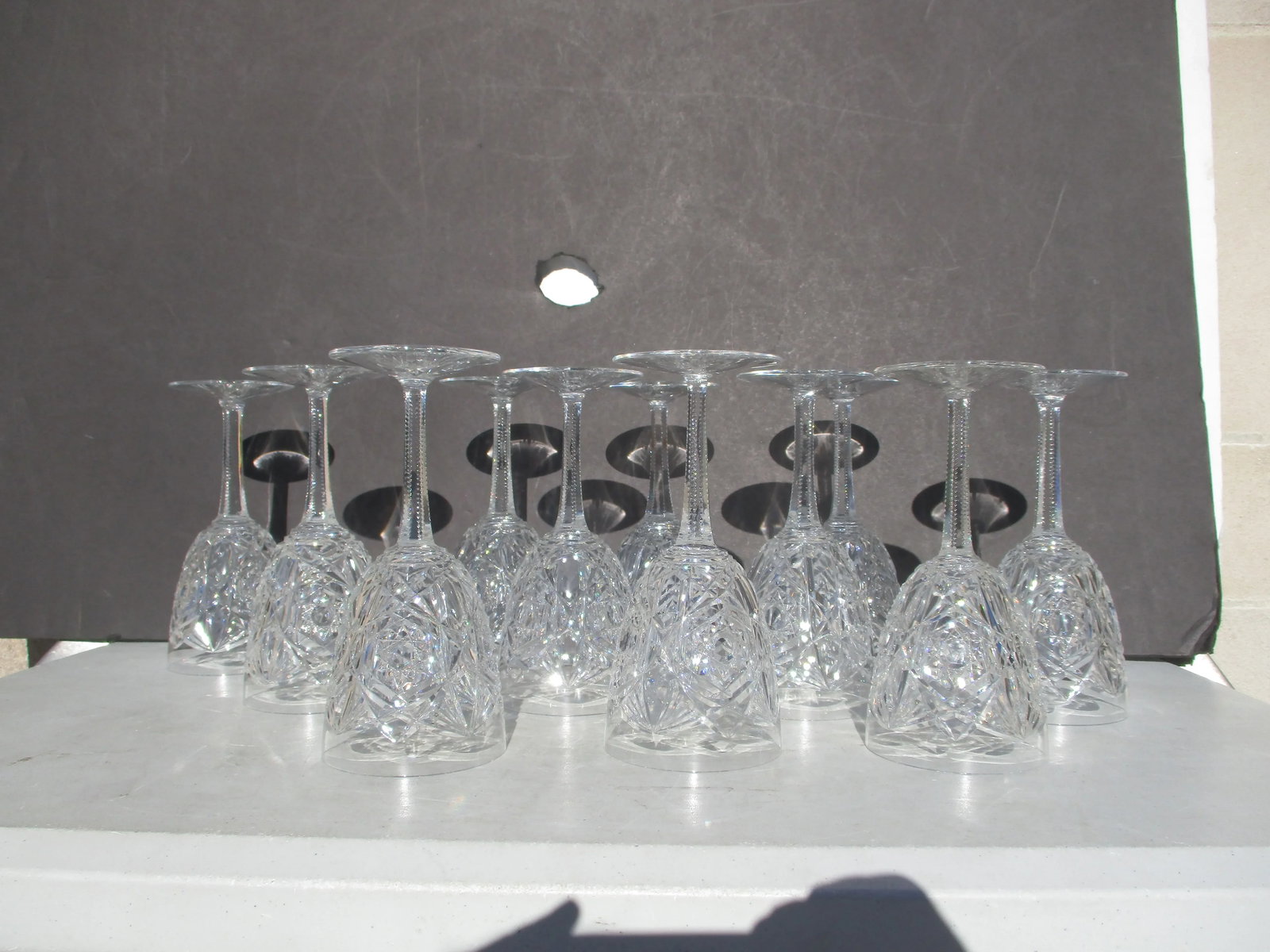 Baccarat Lagny Clear Crystal Water Glass -A Set of 11 - 6