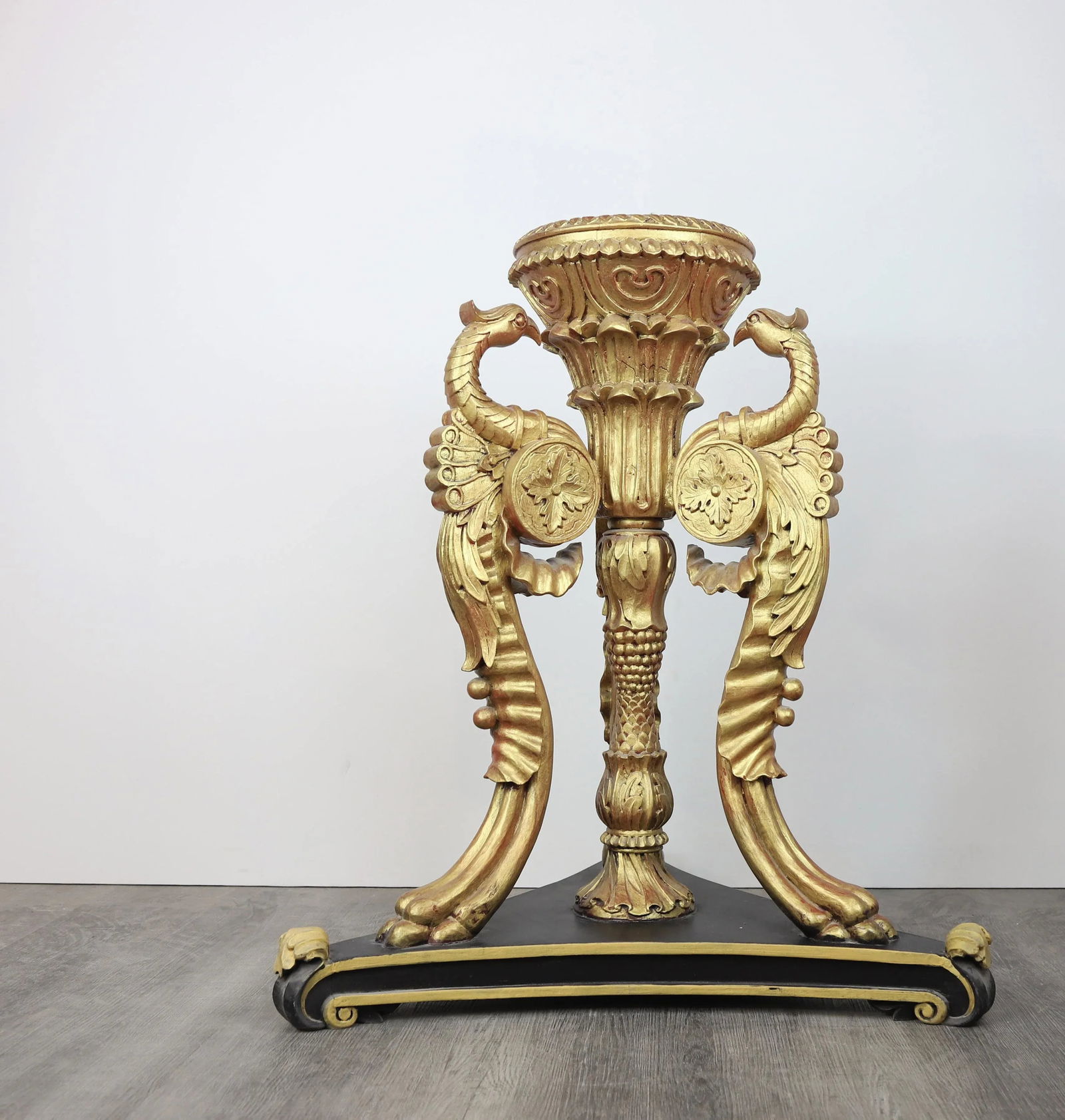 A Pair of 20th Baroque Tripod Vases - 6