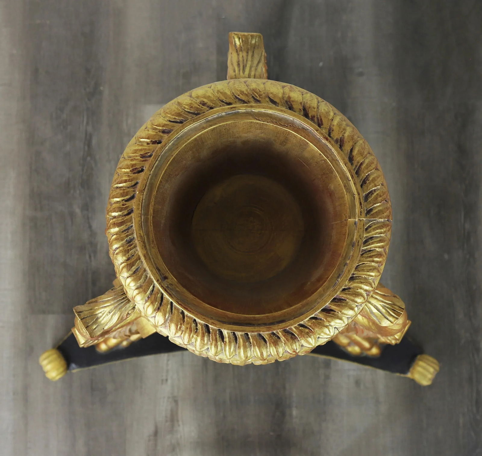 A Pair of 20th Baroque Tripod Vases - 8