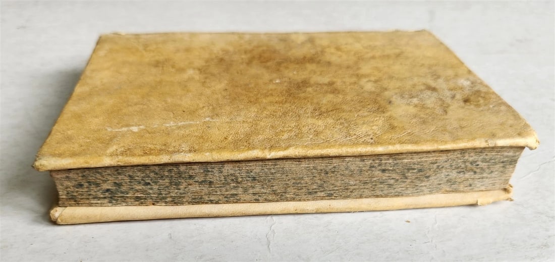 1757 HISTORY of YEAR 1756 in ITALIAN antique VELLUM BINDING - 4