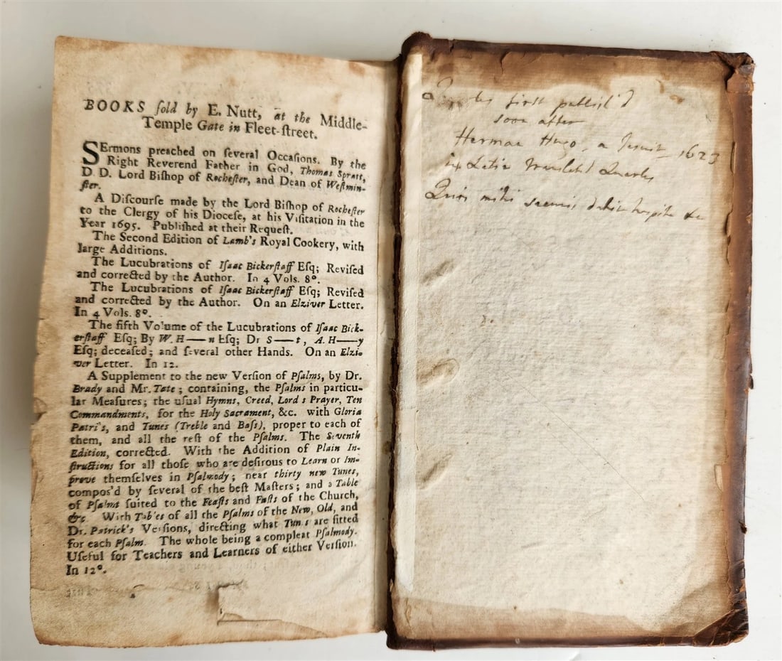 1634 ILLUSTRATED EMBLEM BOOK by Francis Quarles ANTIQUE in ENGLISH - 7