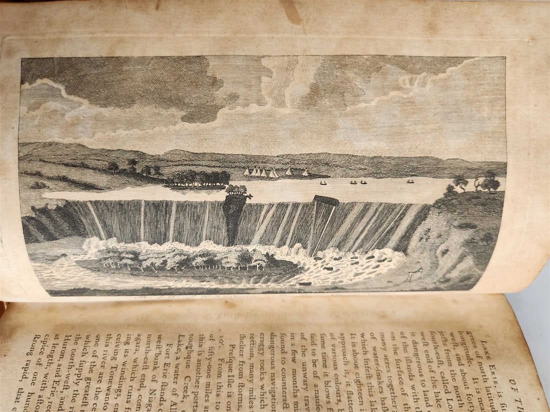 1796 Historical Geographical Commercial Philosophical View of USA 4 VOLS antique - 19