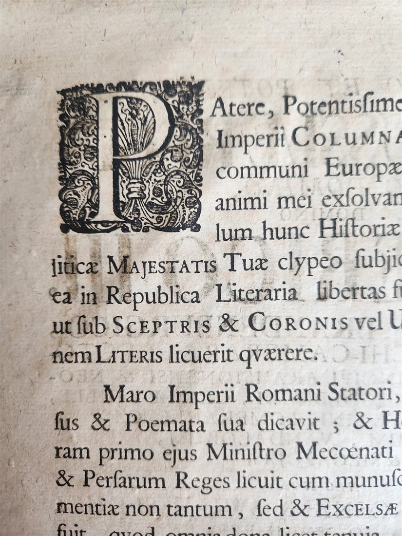 1709 HISTORIA ECCLESIASTICA VELLUM BOUND FOLIO antique - 9