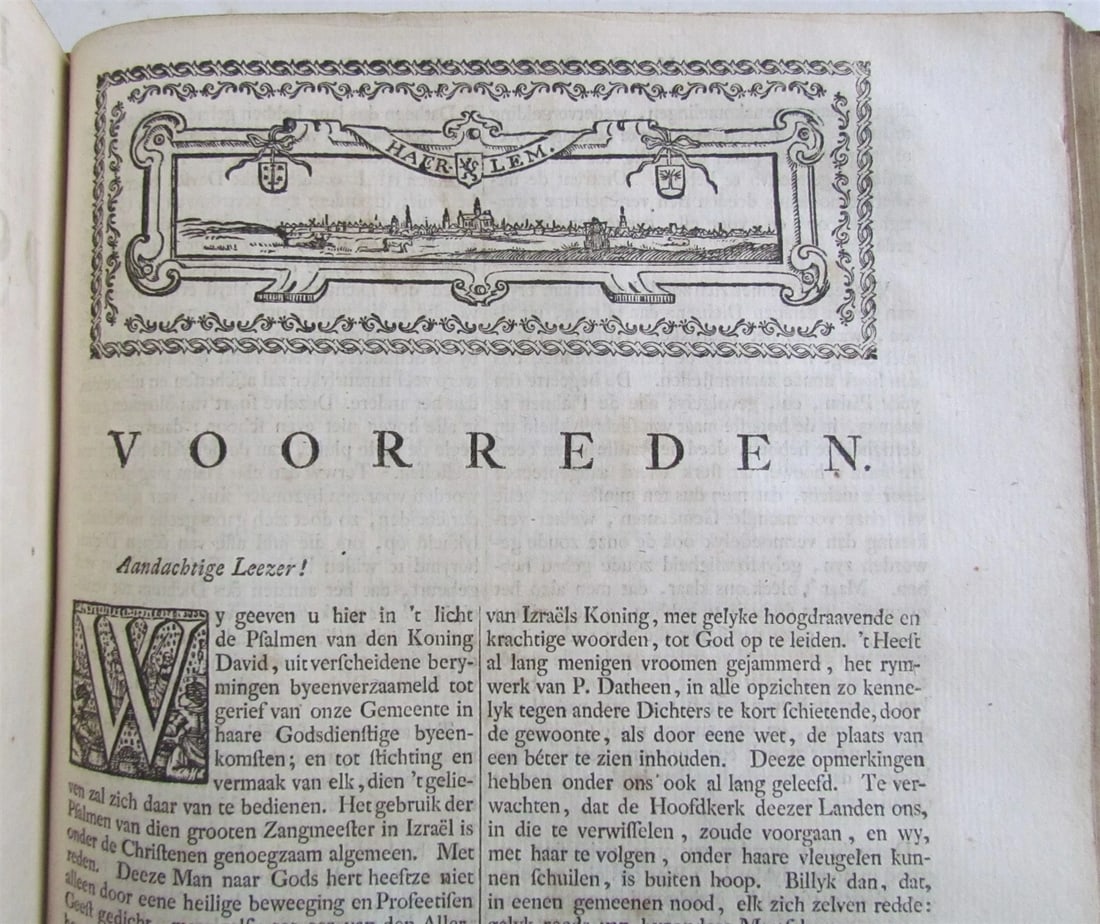 1782 BIBLE LEATHER BOUND w/ CLASPS BIBLIA SACRA antique in DUTCH NETHERLANDS - 9