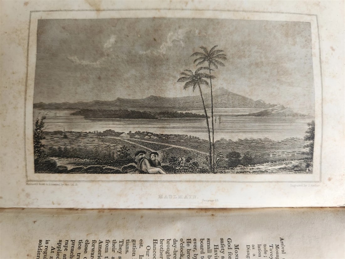 1839 TRAVELS SOUTHEAST ASIA antique ILLUSTRATED Hindustan Malaya Siam China - 17