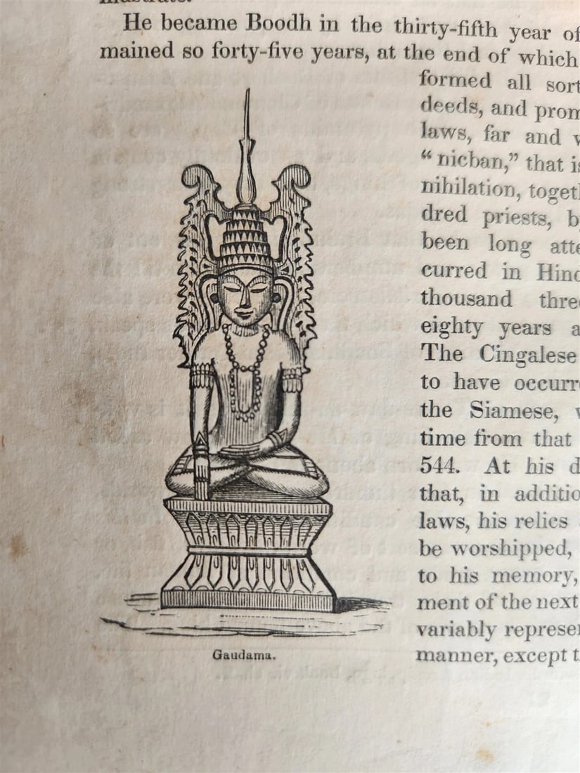 1839 TRAVELS SOUTHEAST ASIA antique ILLUSTRATED Hindustan Malaya Siam China - 5