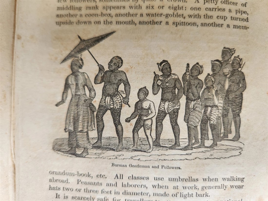 1839 TRAVELS SOUTHEAST ASIA antique ILLUSTRATED Hindustan Malaya Siam China - 7