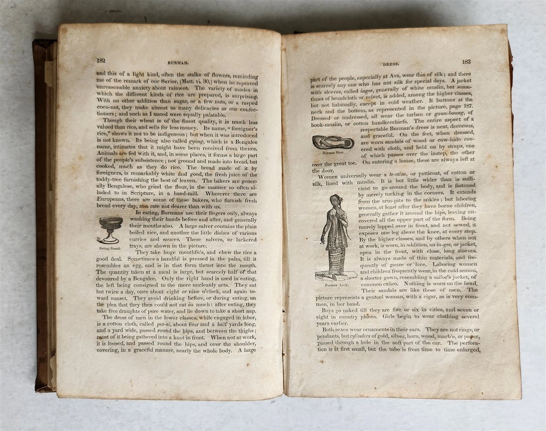 1839 TRAVELS SOUTHEAST ASIA antique ILLUSTRATED Hindustan Malaya Siam China - 8