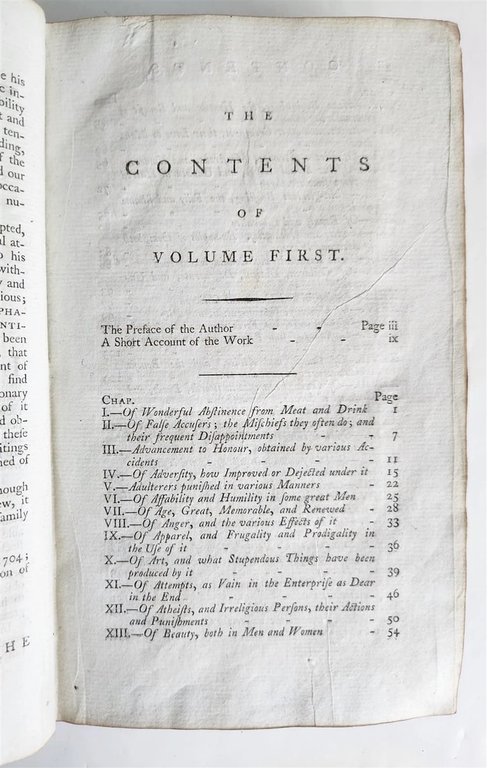 1791 HISTORY of MAN or wonders of human nature antique in ENGLISH - 5