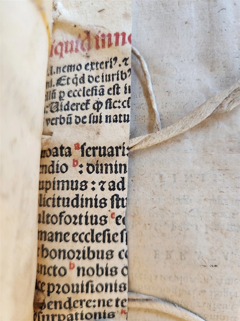 1548 BIBLE COMMENTARY by IOANNIS CHRYSOSTOMI antique VELLUM BOUND - 8