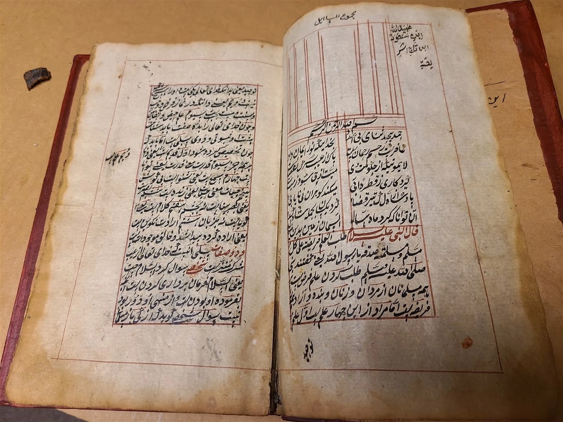 18th CENTURY ARABIC or FARSI MANUSCRIPT antique ISLAMIC PHILOSOPHY - 8