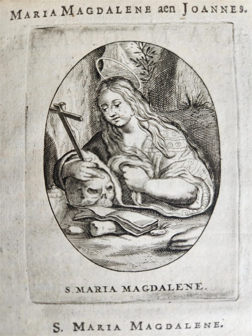 1718 ALTAR SECRETS in DUTCH ILLUSTRATED antique BLIND-STAMPED VELLUM - 8