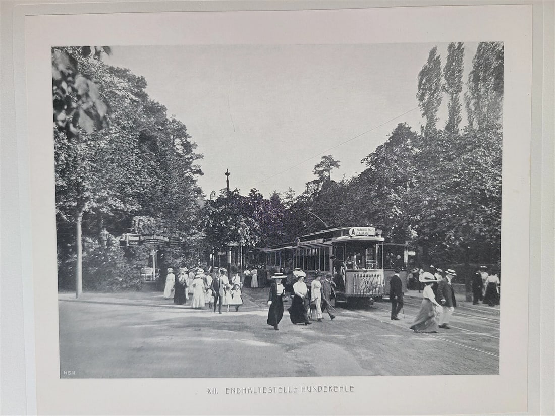1911 DIE GROSSE BERLINER STRASSENBAHN UND NEBENBAHNEN antique PHOTO ILLUSTRATED - 15