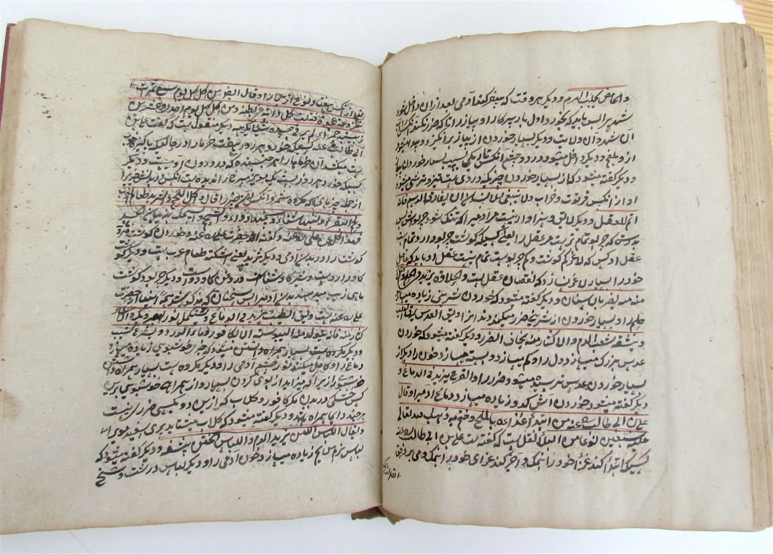 1879 ISLAMIC LAW MANUSCRIPT BOOK antique SHARIA HAND WRITTEN - 6