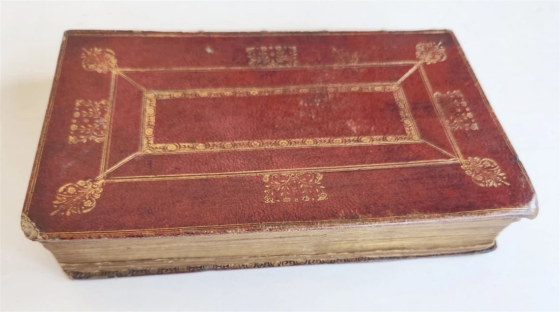 1701 BOOK OF COMMON PRAYER in ENGLISH w/ PSALMS of DAVID ANTIQUE illustrated - 5