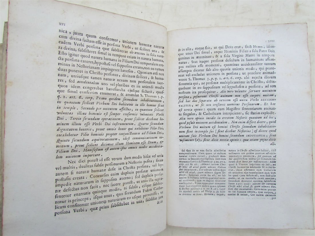 1772 VELLUM BINDING ANTIRRHETICUS by Christotini Ameristae ANTIQUE - 2