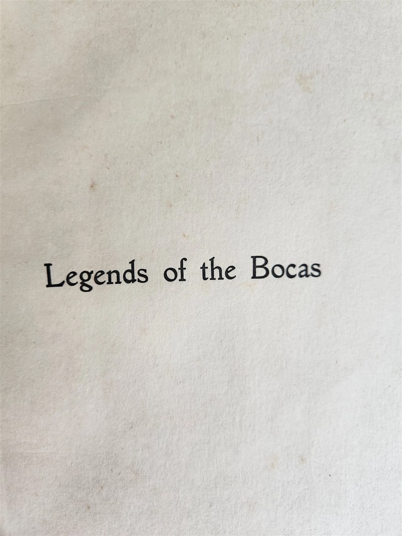 1922 LEGENDS OF THE BOCAS TRINIDAD by A. RUSSEL illustrated ANTIQUE - 2