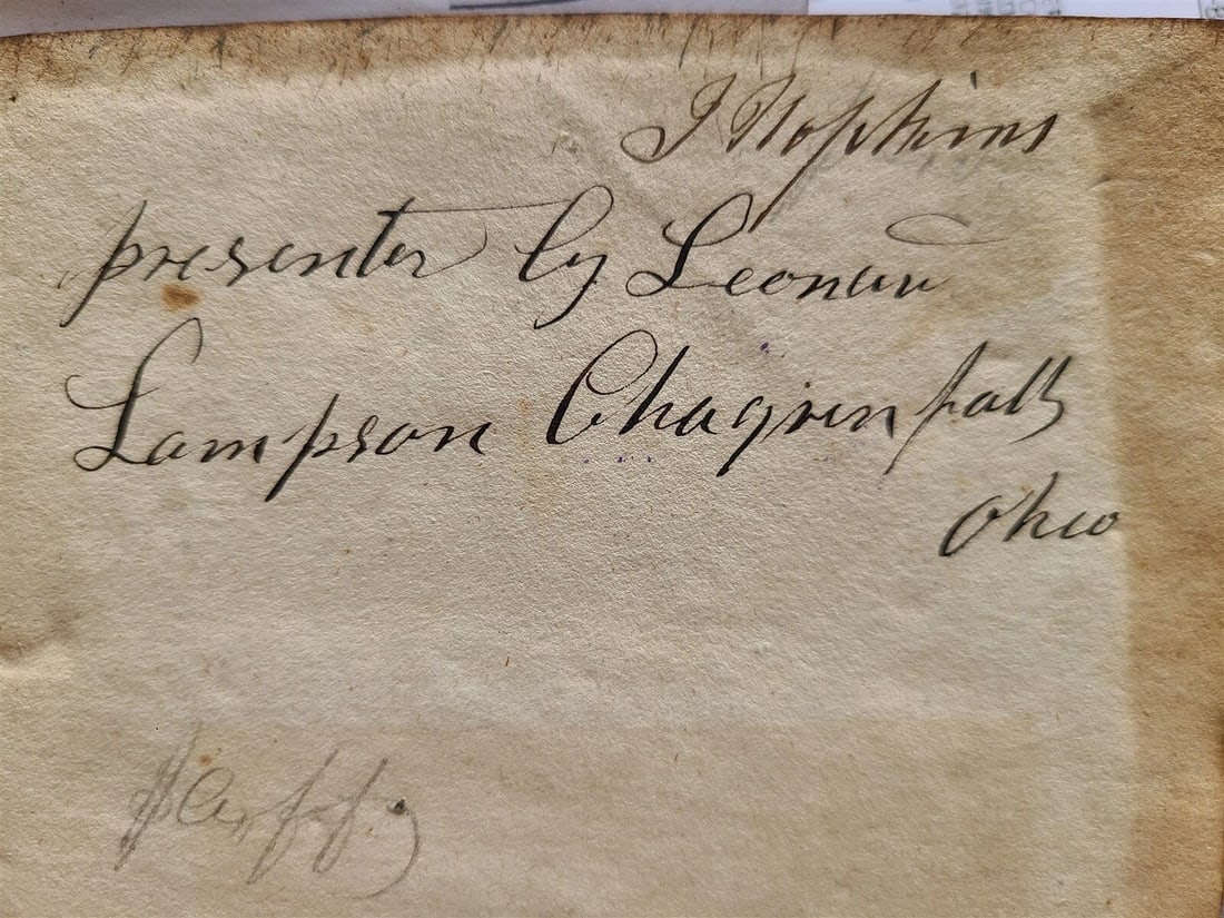 1804 SERMONS by JOHN LOGAN antique 1st AMERICAN EDITION in ENGLISH Boston - 2