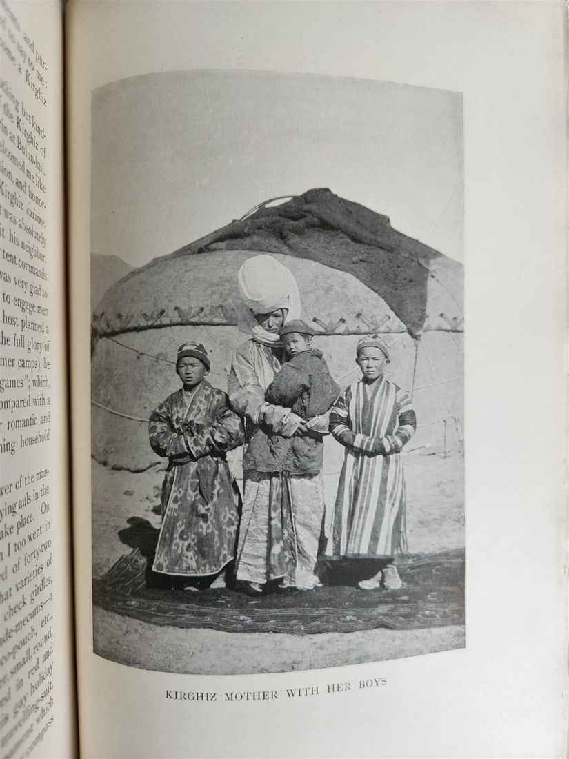 1899 THROUGH ASIA by SVEN HEDIN antique ILLUSTRATED w/ 300 PICTURES 2 volumes - 13