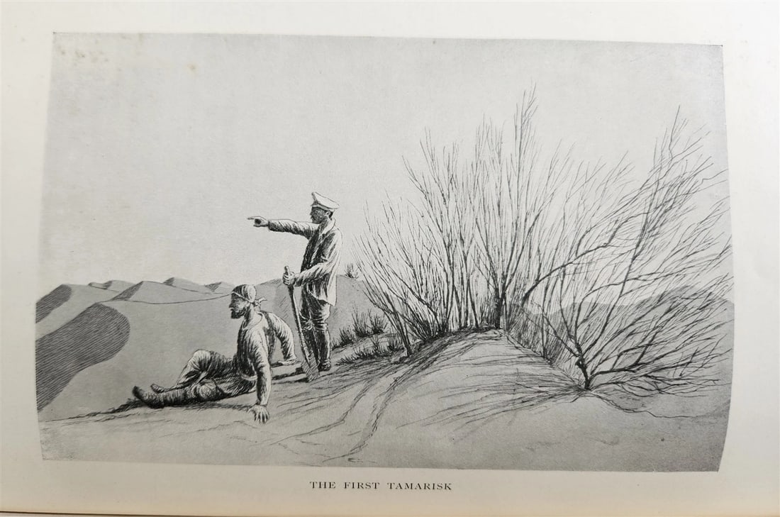 1899 THROUGH ASIA by SVEN HEDIN antique ILLUSTRATED w/ 300 PICTURES 2 volumes - 14