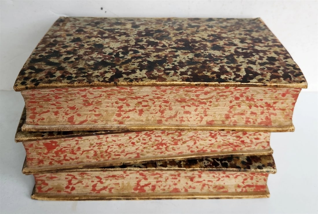 1753 ILLUSTRATED TORTURE & EXECUTION of EARLY CHRISTIANS antique 3 VOLS vellum - 10