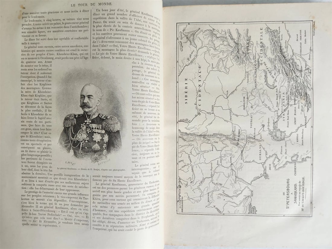 1879 HISTORY VOYAGES ILLUSTRATED antique UZBEKISTAN S.AMERICA MOROCCO NEW GUINEA - 7