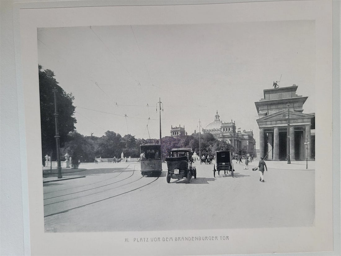 1911 DIE GROSSE BERLINER STRASSENBAHN UND NEBENBAHNEN antique PHOTO ILLUSTRATED - 13