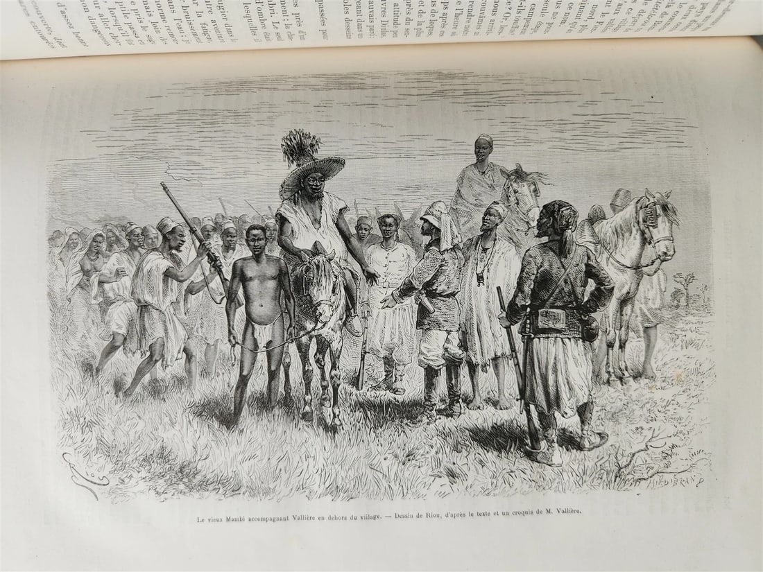 1883 HISTORY VOYAGES ILLUSTRATED antique AFRICA PERSIA RUSSIA TIBET S. AMERICA - 8