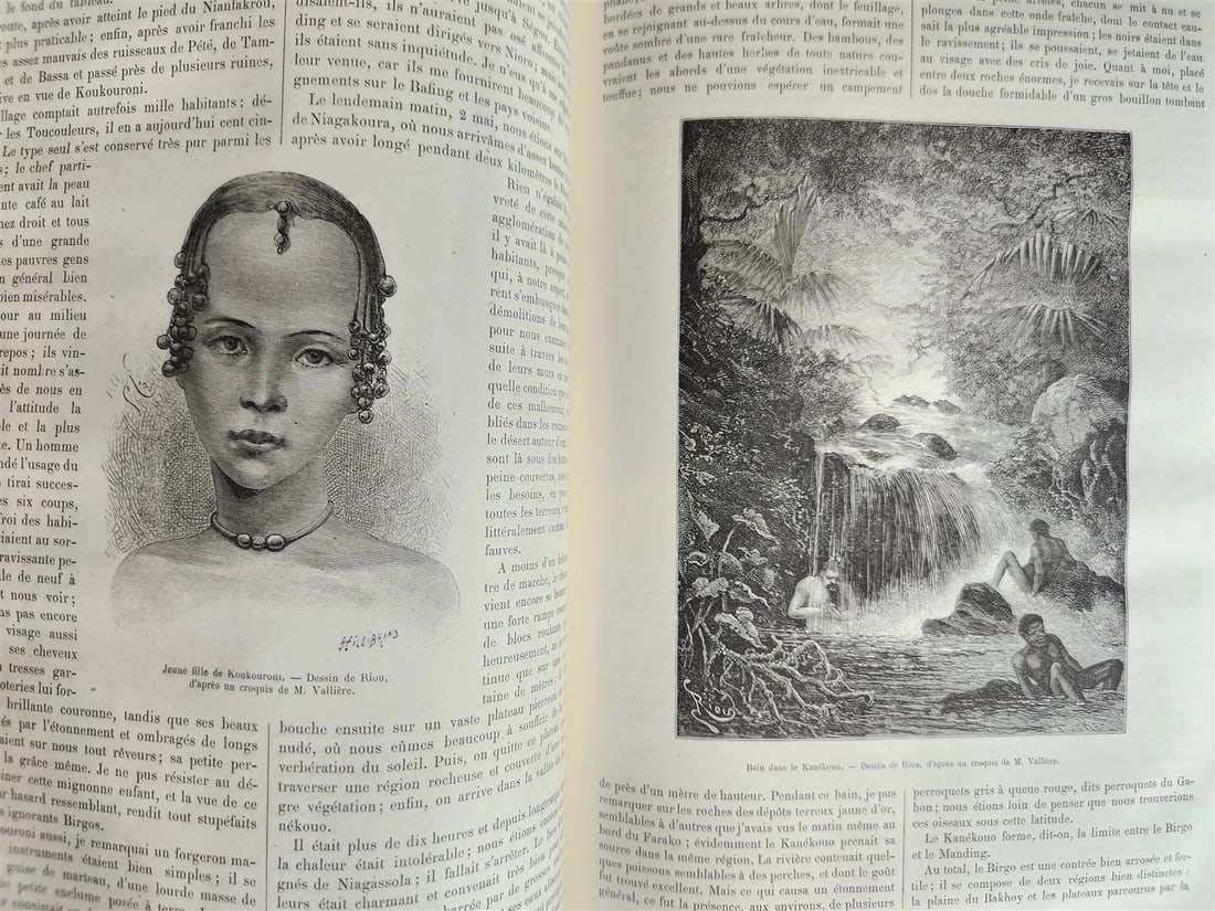 1883 HISTORY VOYAGES ILLUSTRATED antique AFRICA PERSIA RUSSIA TIBET S. AMERICA - 9