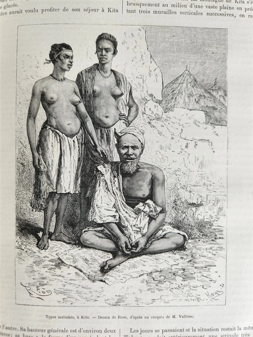 1883 HISTORY VOYAGES ILLUSTRATED antique AFRICA PERSIA RUSSIA TIBET S. AMERICA - 14