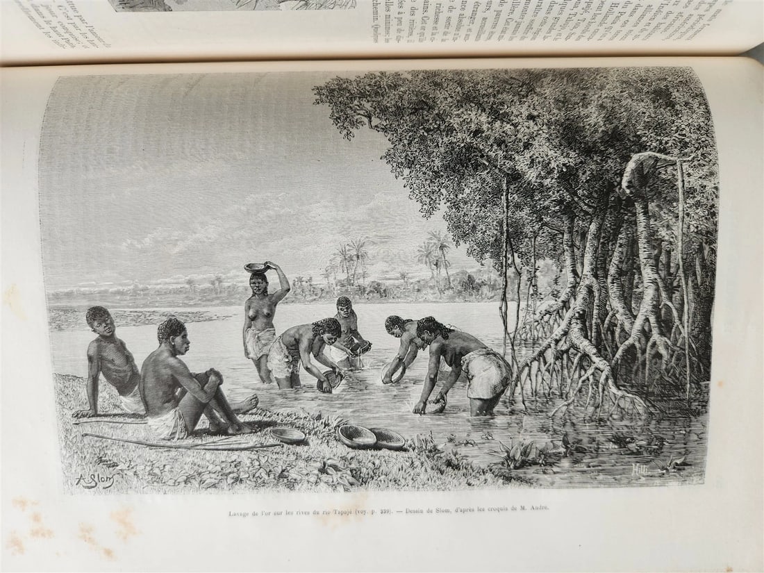 1883 HISTORY VOYAGES ILLUSTRATED antique AFRICA PERSIA RUSSIA TIBET S. AMERICA - 3