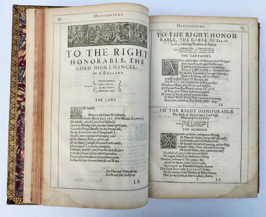 1633 DU BARTAS HIS DIVINE WEEKS & WORKES antique FOLIO in ENGLISH - 6