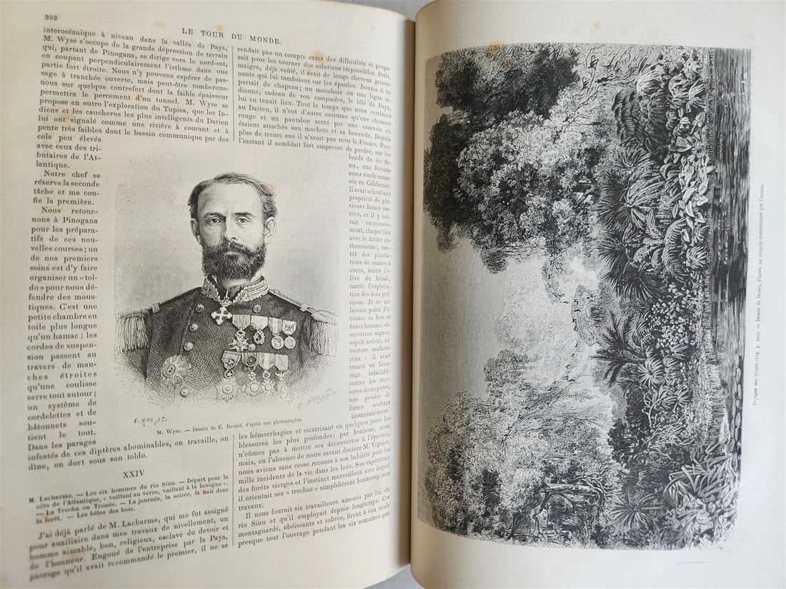1880 HISTORY of VOYAGES ILLUSTRATED antique SYRIA AUSTRALIA LAOS VIETNAM PANAMA - 2