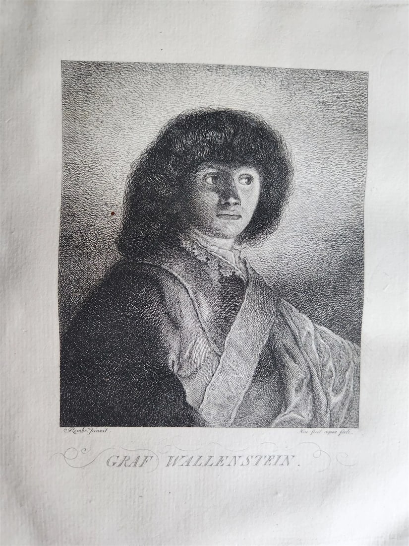 1785 LIVES & PORTRAITS of GREAT GERMANS antique ILLUSTRATED FOLIO - 10